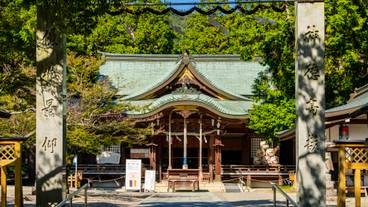 大麻比古神社 拝殿 / 9