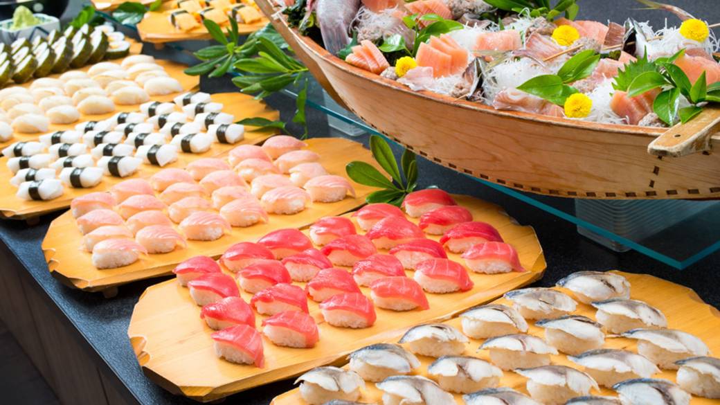 バイキングの浜焼きが◎
約50種類の和洋食 / 3