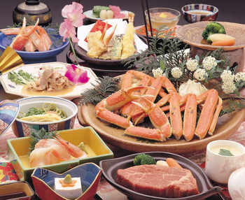 部屋食が贅沢。カニを求めてくるのもあり♪3700314