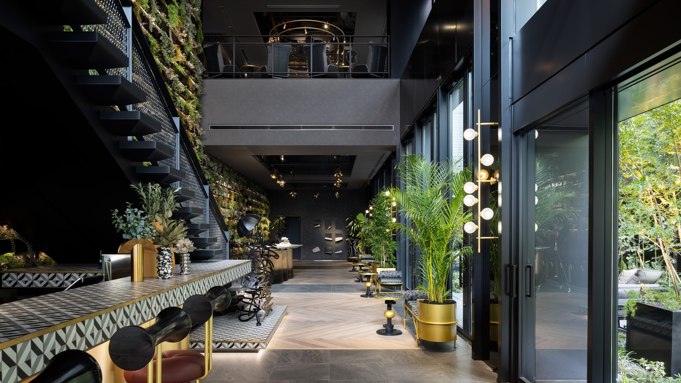 無機質×アイコニック家具がおしゃれなホテル4052214