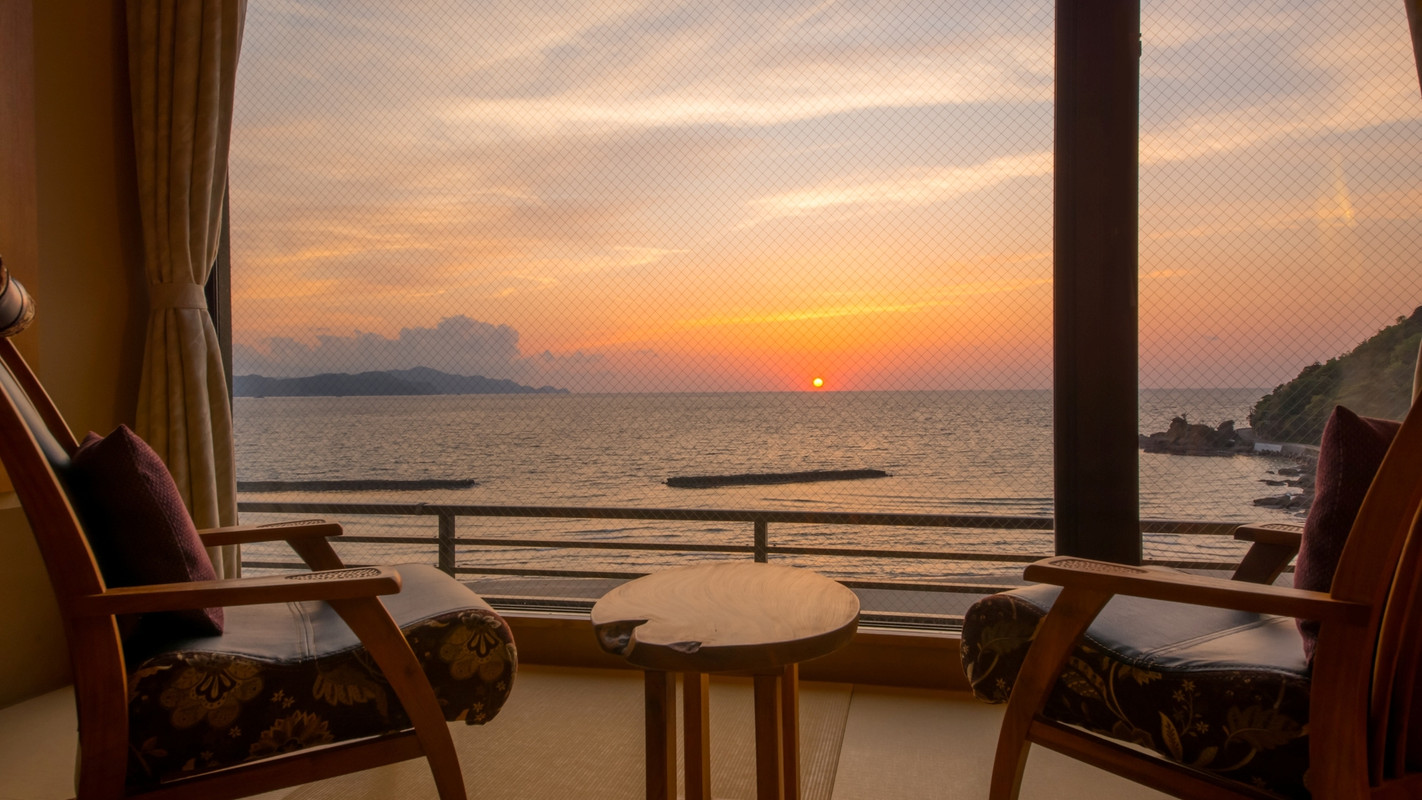 海側客室からの眺め