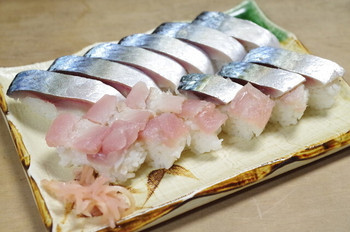 「さか井」 料理 48603593 鯖棒寿司