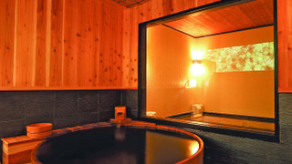 癒し風呂付コテージ タイプB (118) 低温岩盤浴・檜風呂付