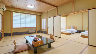 【禁煙】 二間続き和室＆和ベットルーム／和室2〜8名様