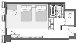 デラックスツイン禁煙
