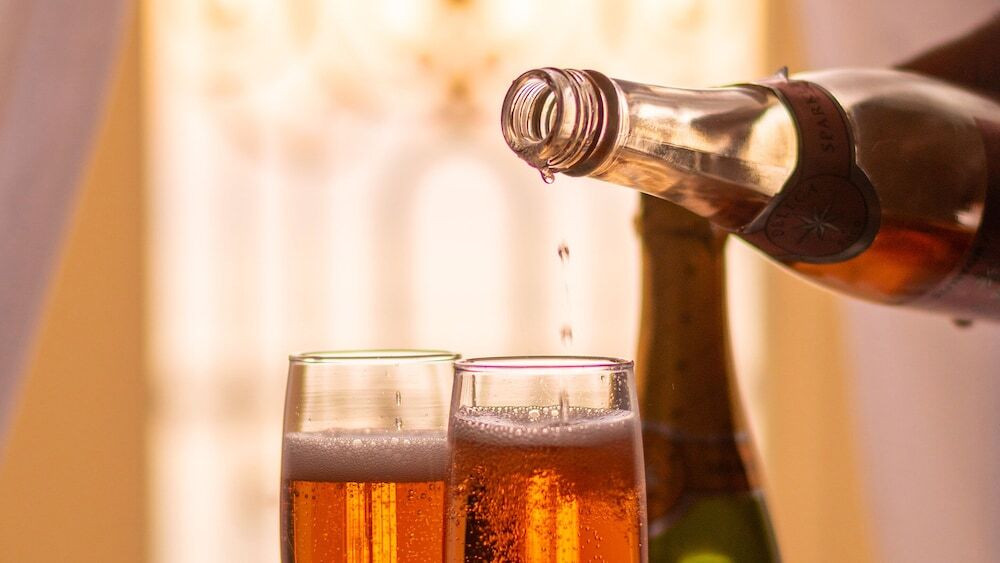 客室内のダイニングエリア