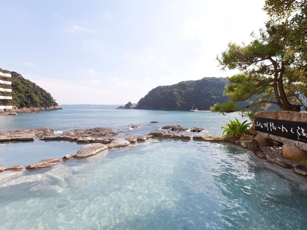 露天風呂「紀州潮聞之湯」⑤
