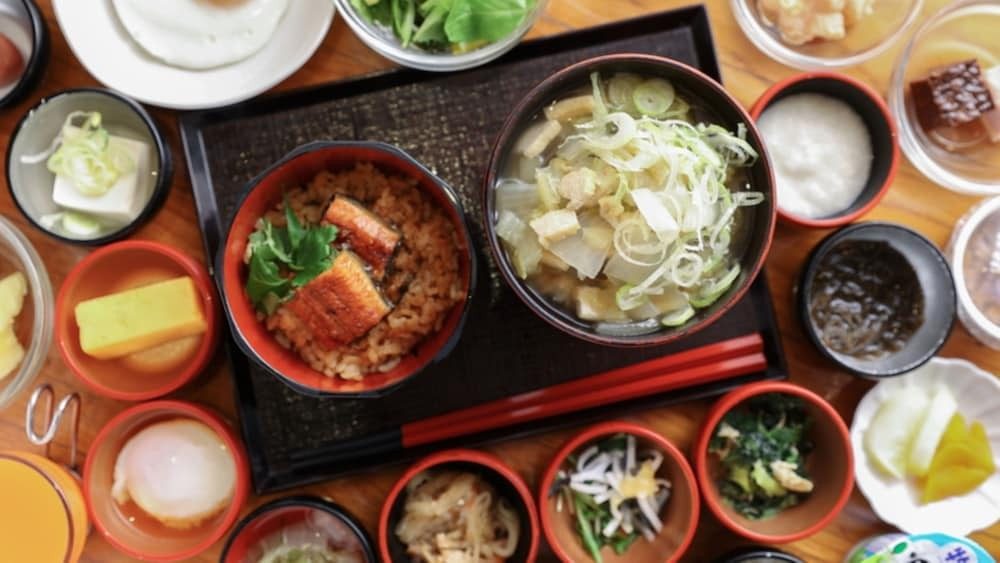 朝食ビュッフェ