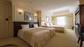 デラックス コーナーツインルーム+エキストラベッド2台（禁煙 ）クラブラウンジ利用可