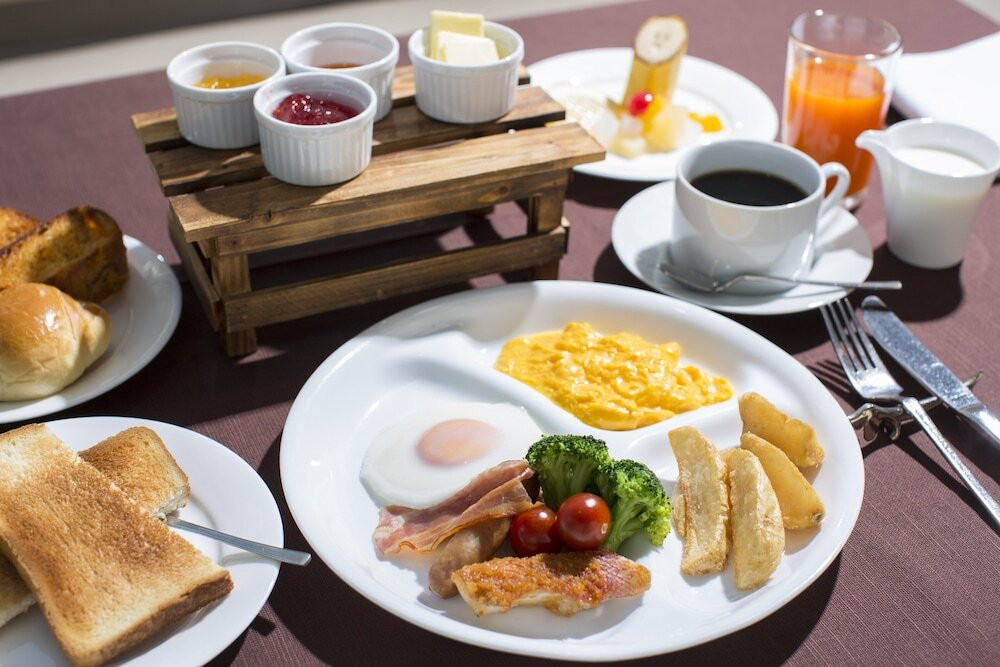 朝食ビュッフェ