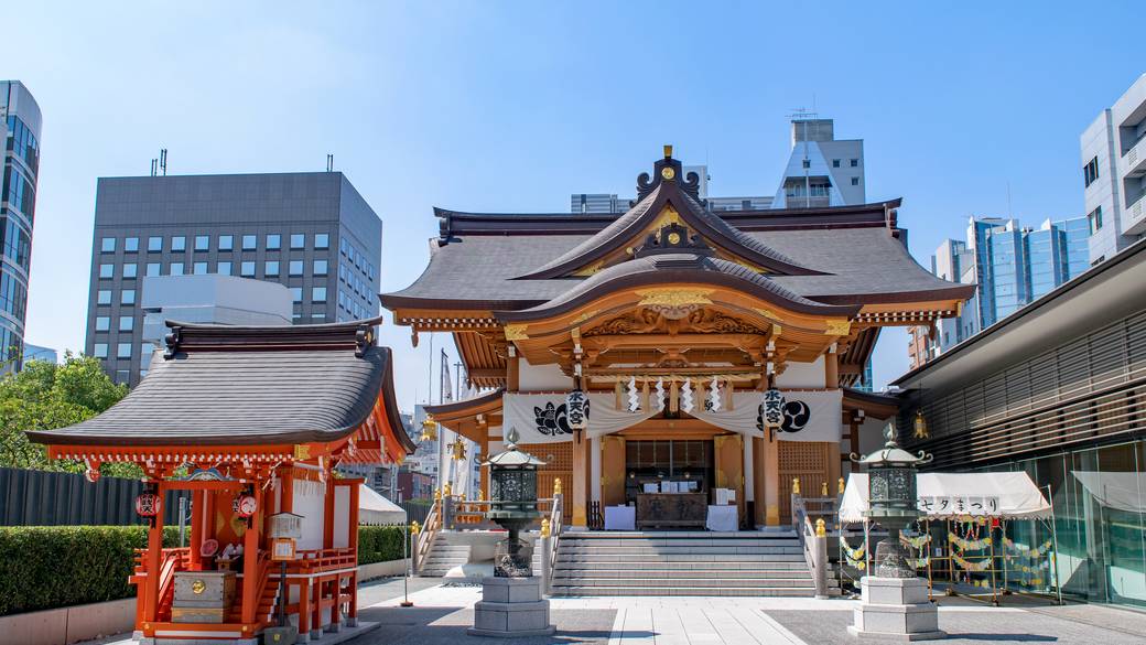 安産祈願で有名な水天宮 / 1