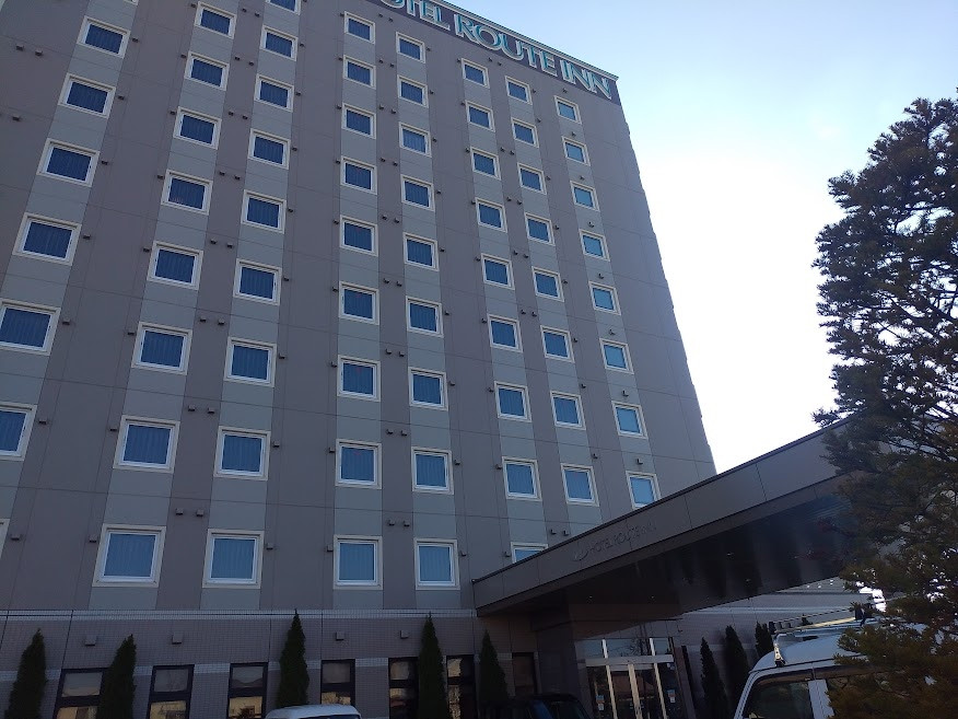 大きなホテルでした。