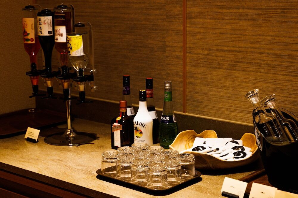 プレミアムラウンジのドリンク