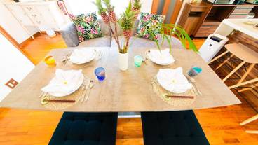 客室内のダイニングエリア / 4