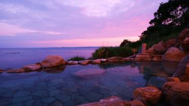 混浴露天風呂 浜千鳥の湯③ / 3