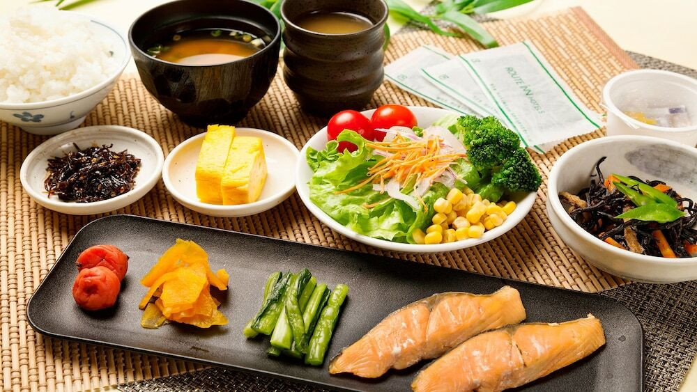 朝食ビュッフェ