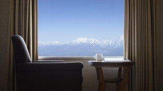 プレミアム ルーム ダブルベッド 2 台 マウンテンビュー