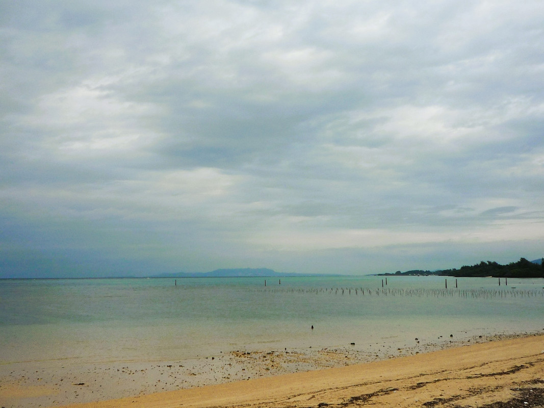 道路からオーシャンビュー