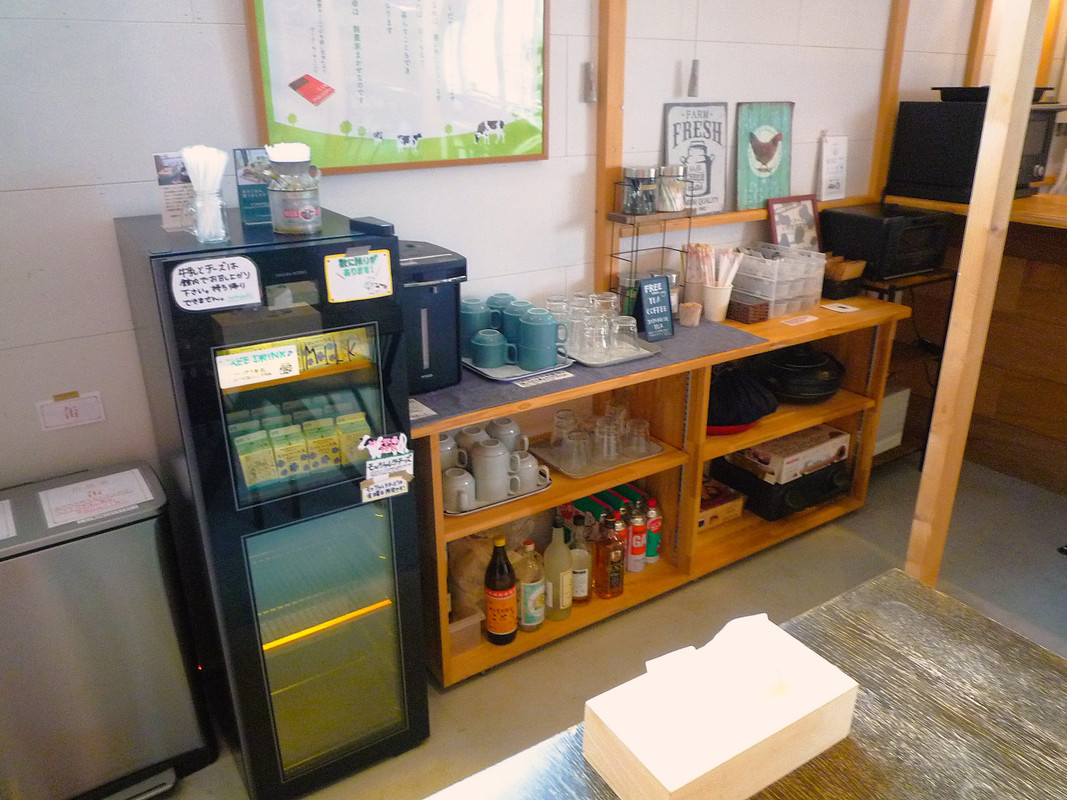 自慢のウエルカムコーナー