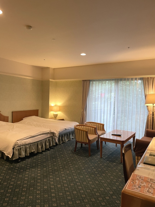 お部屋広かったです