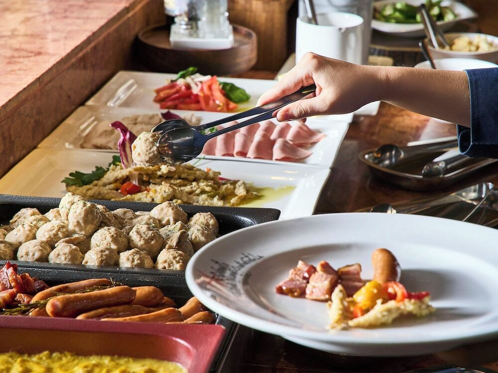 朝食ビュッフェ