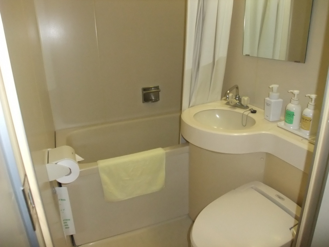 客室のユニットバス