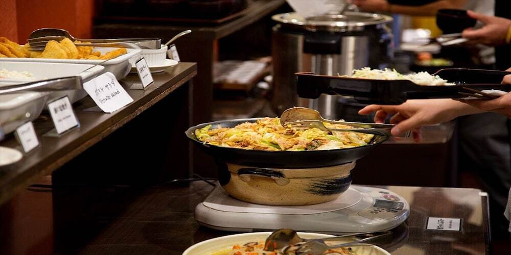 朝食ビュッフェ