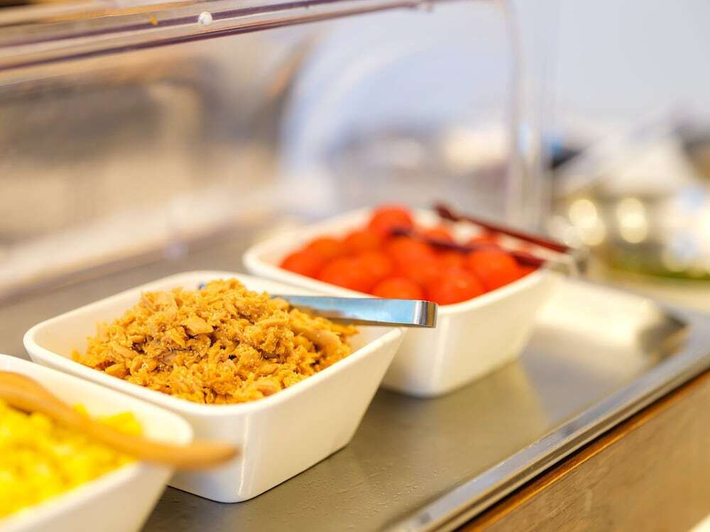 朝食ビュッフェ