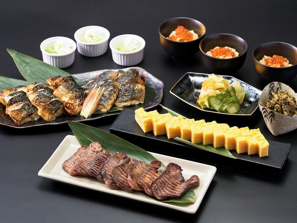 朝食ビュッフェ