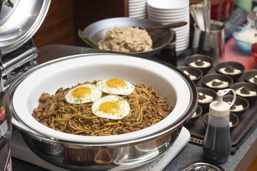 朝食ビュッフェ