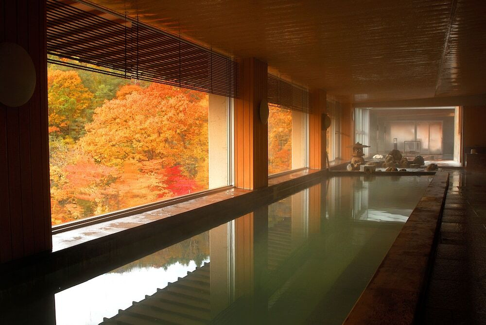 大パノラマな空のお風呂を楽しめるホテル3997490