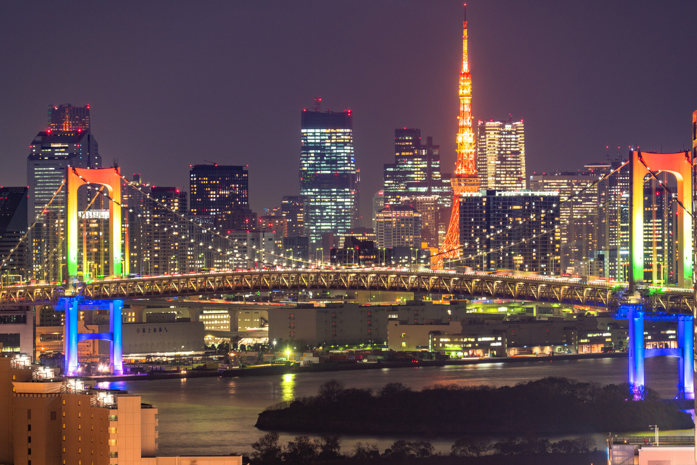 《東京都》東京・お台場夜景