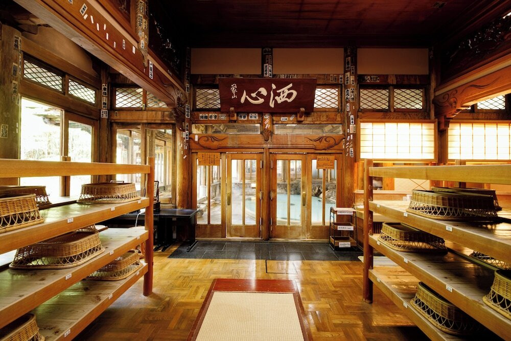 桃山風呂の脱衣所