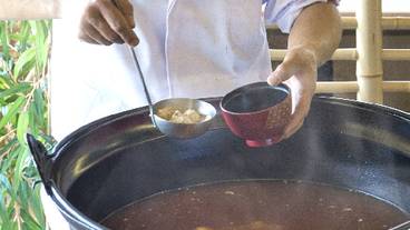 朝食一例 漁師汁 / 6