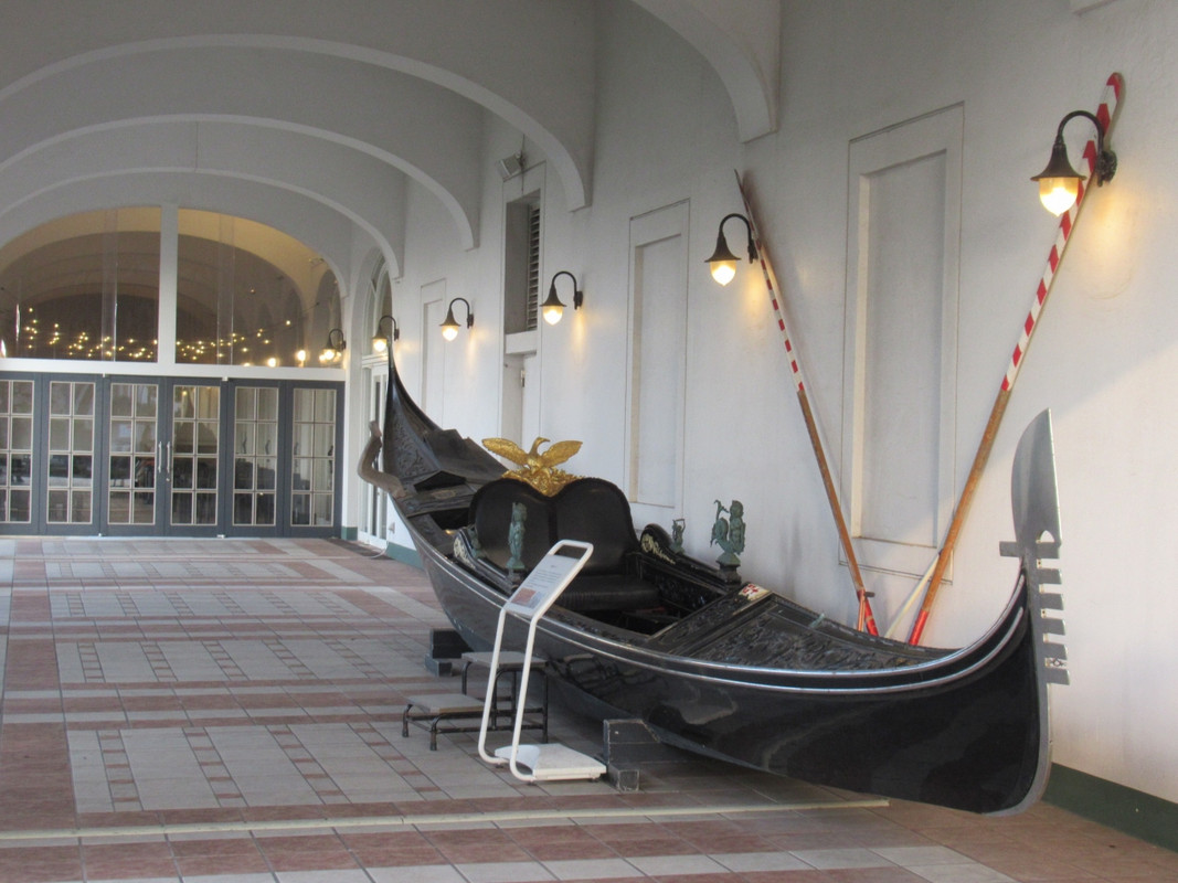 ベネチアのゴンドラが