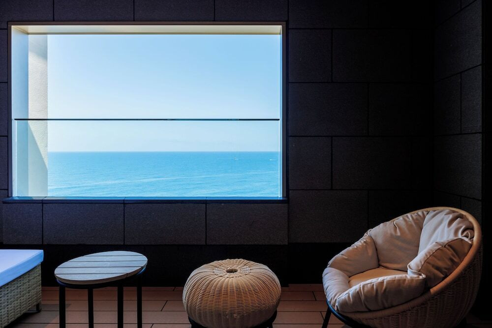 温泉露天風呂付き プレミアムスイートルーム 眺め