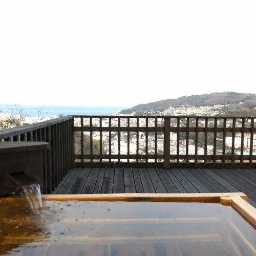 客室露天風呂/空 sora