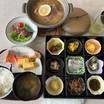 朝食(和食)レモンステーキ付き サラダバー、パンも食べ放題