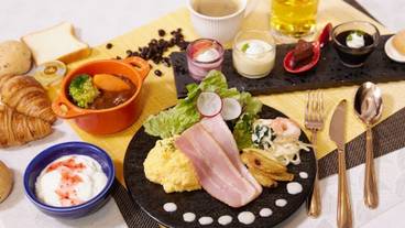 朝食ビュッフェ / 21