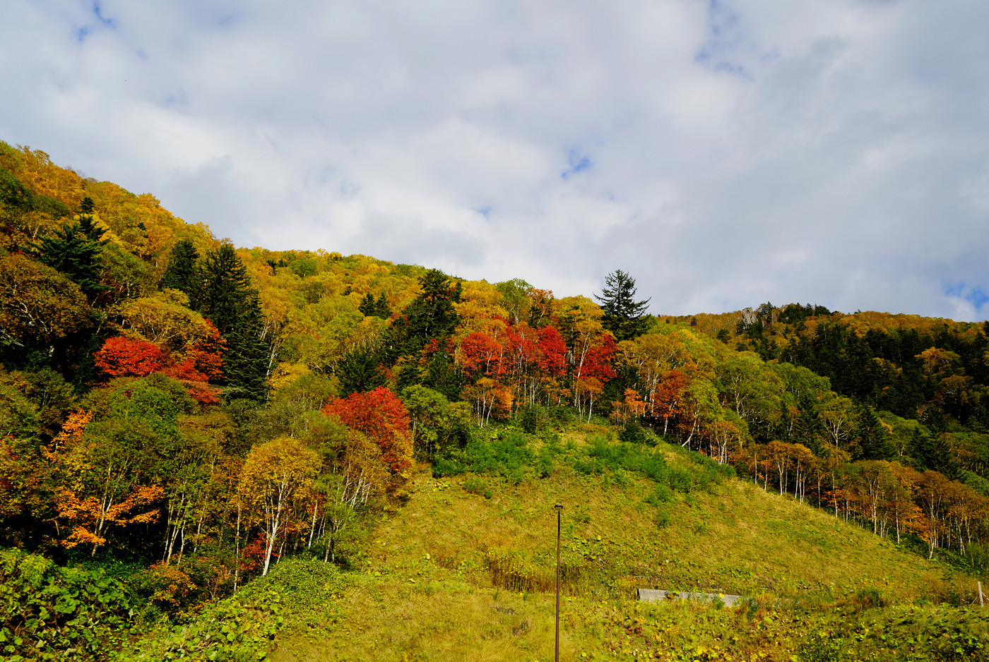 北海道　層雲峡　紅葉