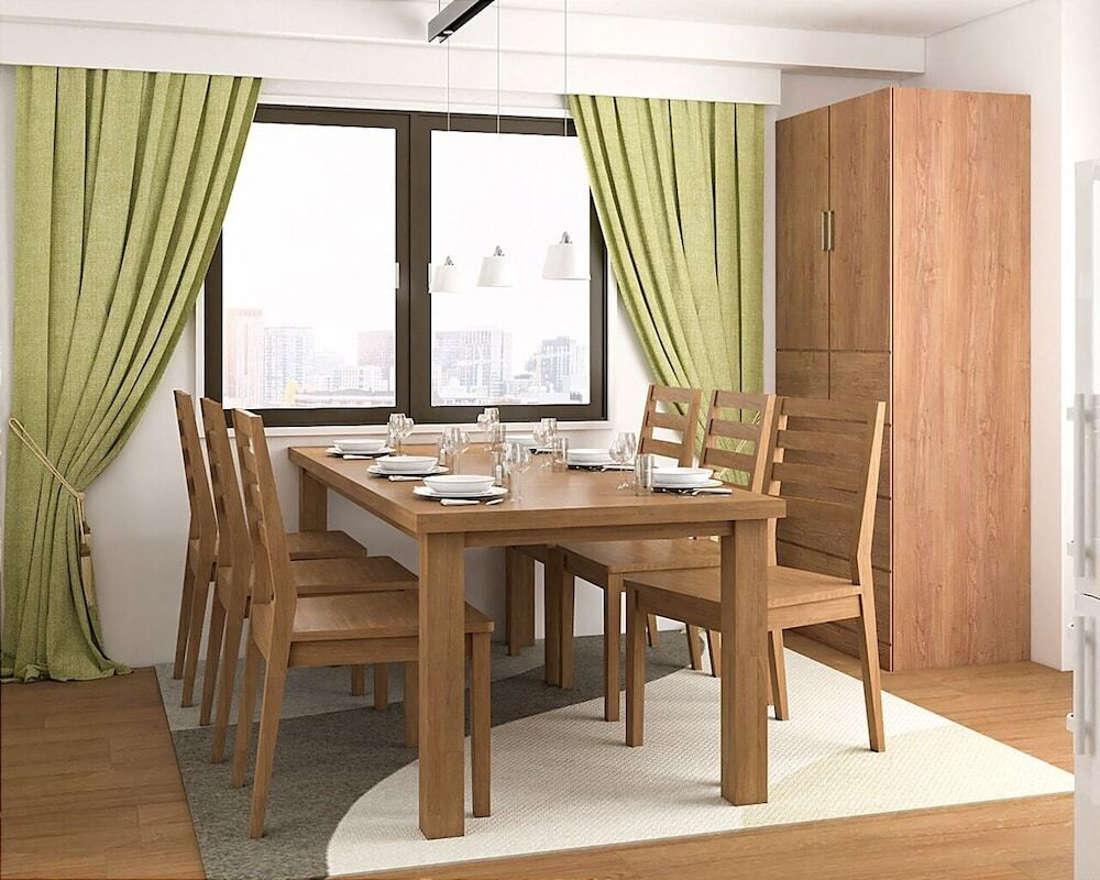 客室内のダイニングエリア