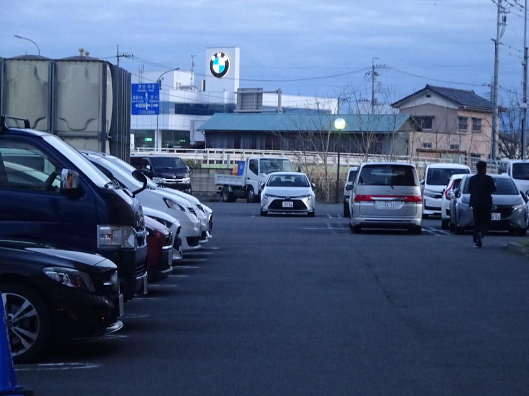 駐車場キャパは十分。