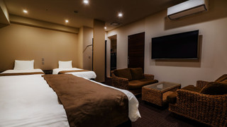 プレミア スタジオスイート ベッド (複数台) 禁煙 スパ浴槽