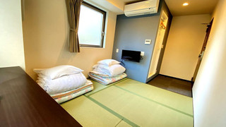 和風ダブルルーム ベッド (複数台) 禁煙 シティビュー