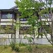 外の駐車場から撮った宿泊した部屋