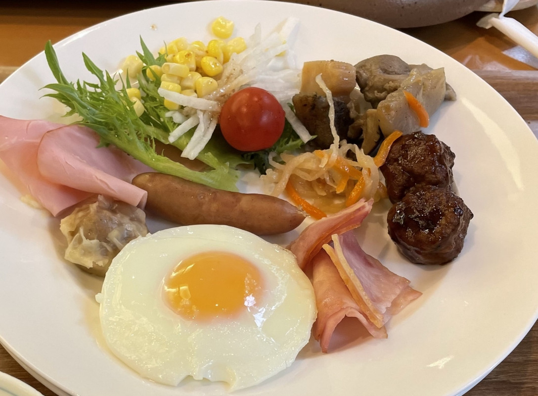 朝食バイキング