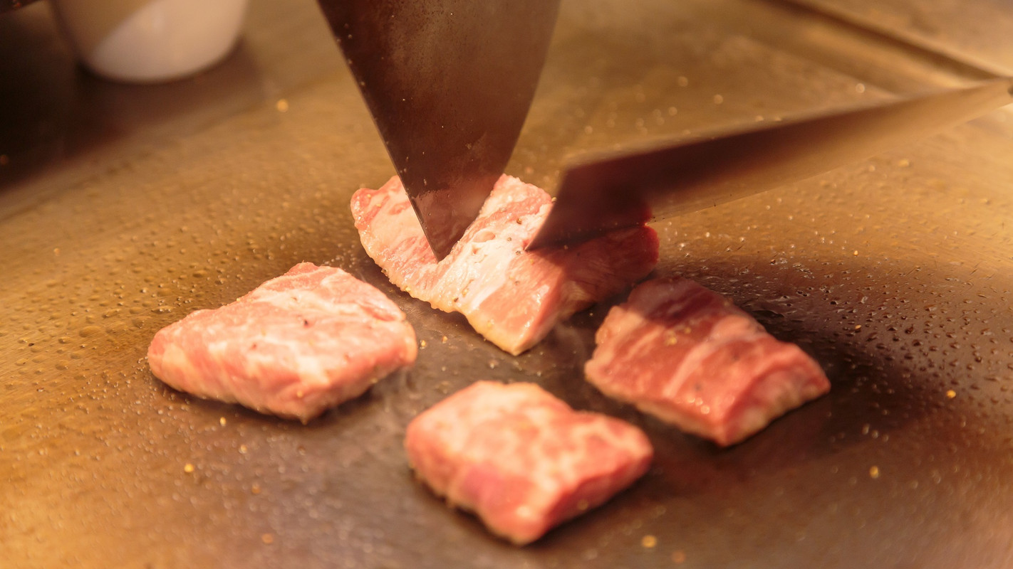 夕食ビュッフェ エイジングビーフステーキ