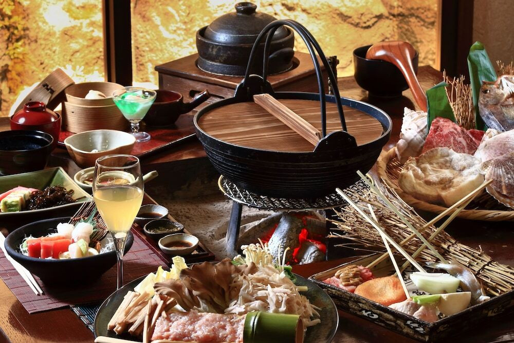 旅館のお食事処