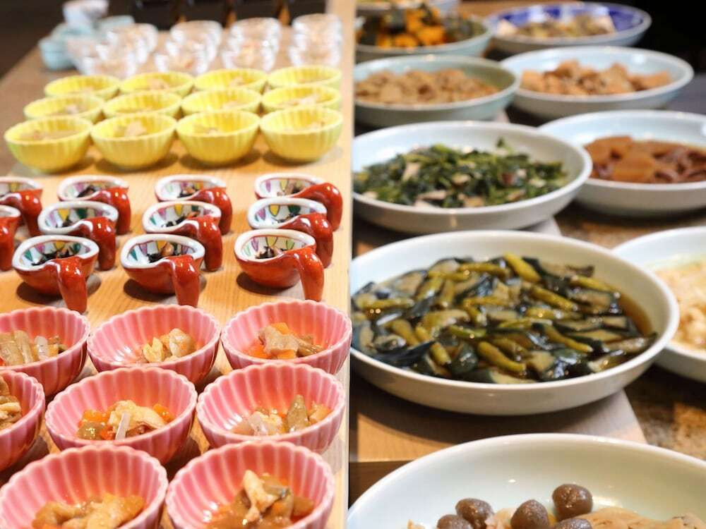 朝食ビュッフェ