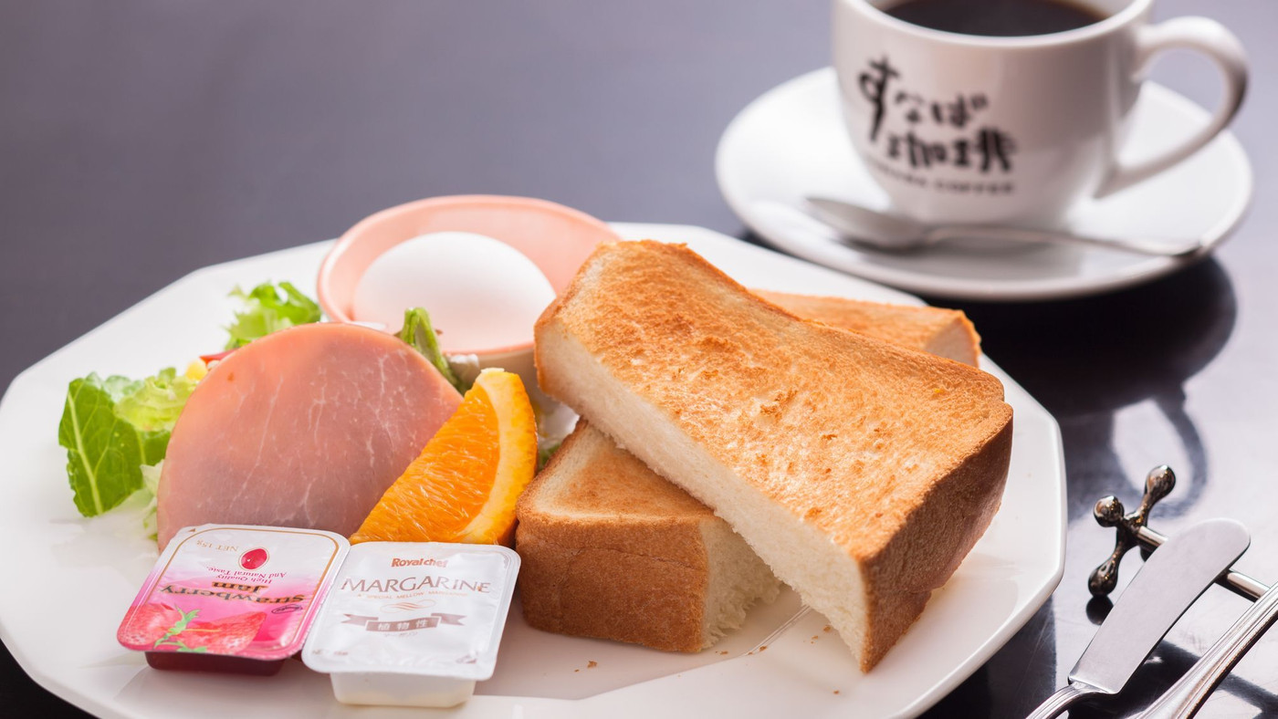 4.すなば珈琲でモーニング「BIRD-STAY HOTEL(バードステイホテル)」3509003